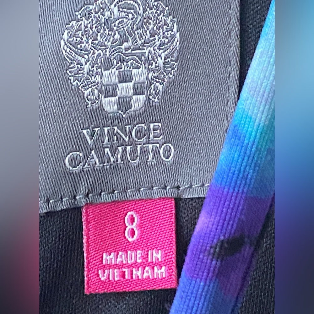 Vince Camuto Floral Sleeveless fit and flair dress. - Picture 9 of 10